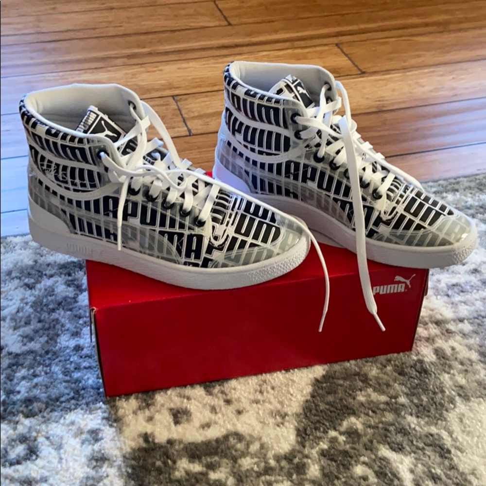 Puma high top sneakers